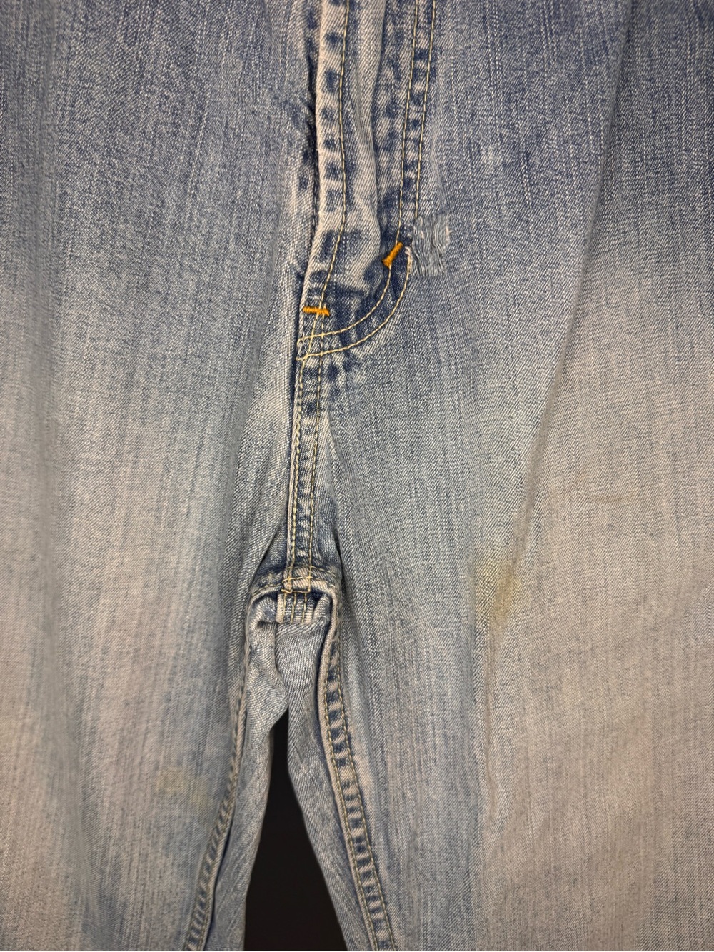 Levi’s Carpenter Loose Straight Jeans Men’s 30x30 Light Wash Utility Denim Y2K - Picture 7 of 11